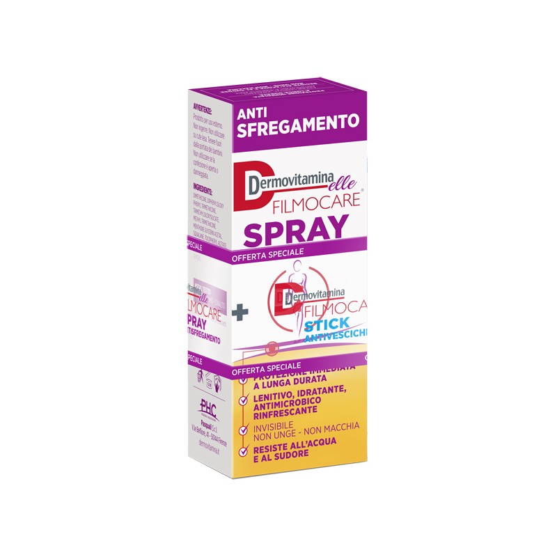 Pasquali Dermovitamina Elle Filmocare Spray Antisfregamento 30 Ml