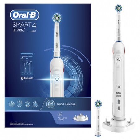 Procter & Gamble Oralb Smart 4 Bianco Spazzolino Elettrico