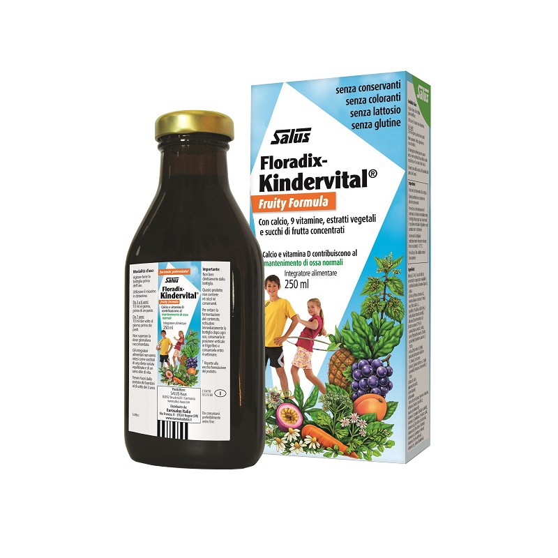 Salus Haus Gmbh & Co Kg Kindervital Fruity Formula Potenziata Per Ragazzi 250 Ml