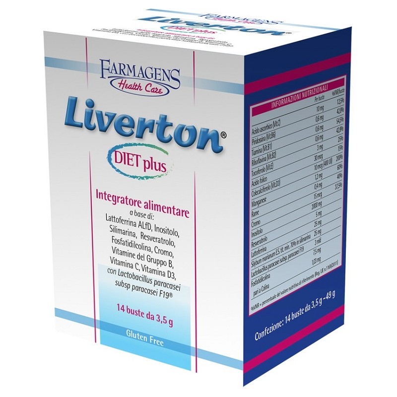 Farmagens Health Care Liverton Diet Plus 14 Bustine