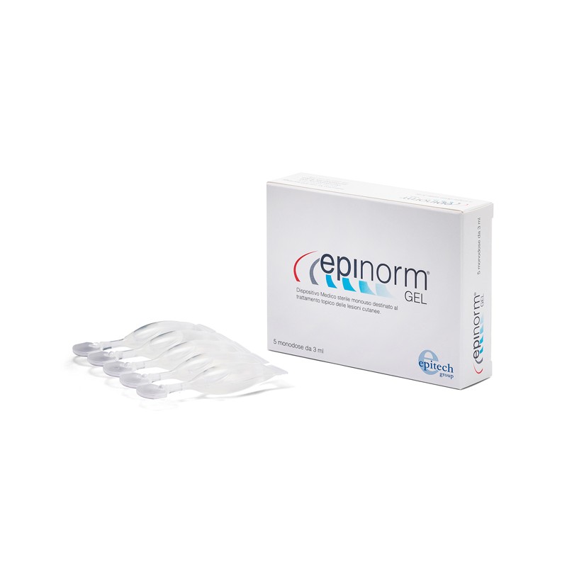 Epitech Group Epinorm Gel Trattamento Lesioni Cutanee Da Episiotomia 5 Monodose 3 Ml