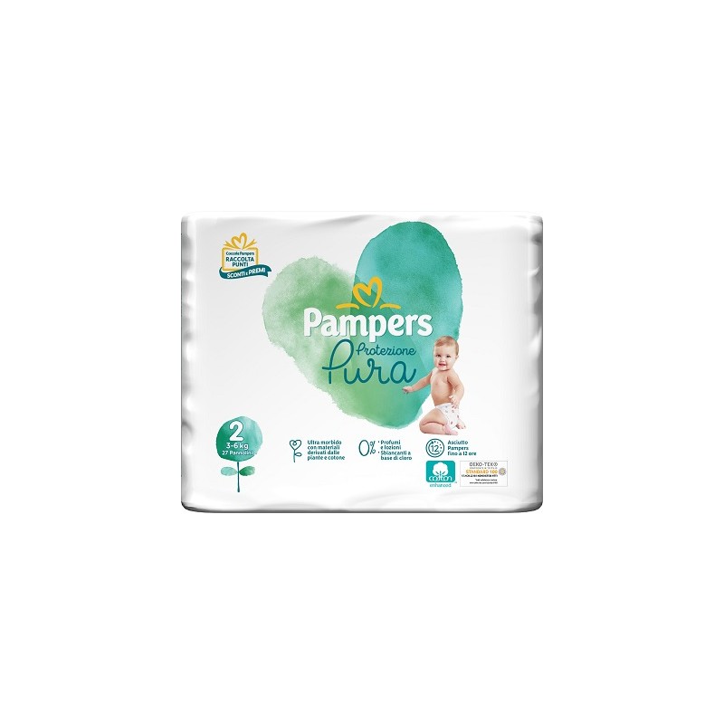 Fater Pampers Protezione Pura Naturello Mini Cp 27 Pezzi