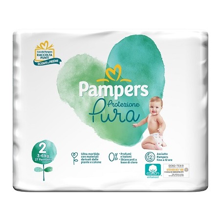 Fater Pampers Protezione Pura Naturello Mini Cp 27 Pezzi