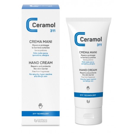 Unifarco Ceramol 311 Crema Mani 100 Ml