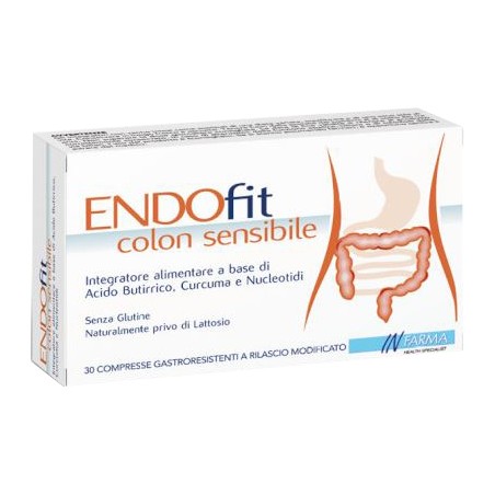 Infarma Endofit Colon Sensibile 30 Compresse Gastroresistenti A Rilascio Modificato