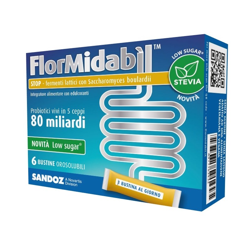 Polifarma Flormidabil Stop 6 Bustine Con Stevia