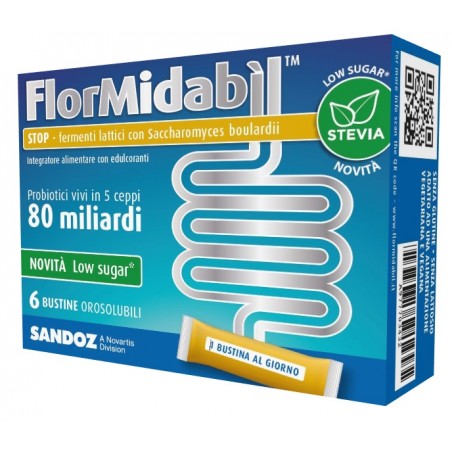 Polifarma Flormidabil Stop 6 Bustine Con Stevia