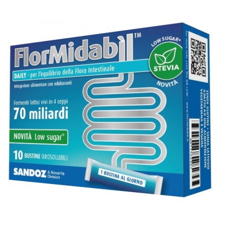 Polifarma Flormidabil Daily 10 Bustine Con Stevia