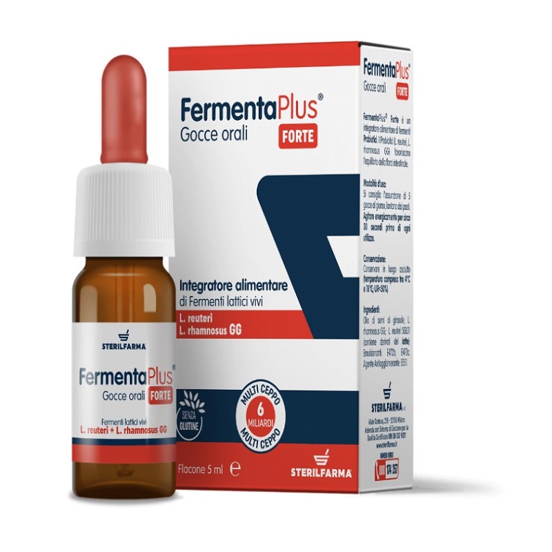 Sterilfarma Fermenta Plus Gocce Orali Forte 5 Ml