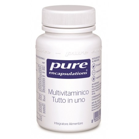 Nestle' Italiana Pure Encapsulations Multivitaminico Tutto In Uno 30 Capsule