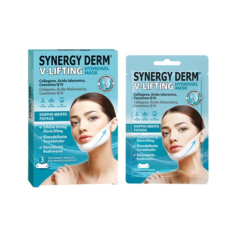 Planet Pharma Synergy Dermatologica V Lifting Hydrogel Mask Doppio Mento