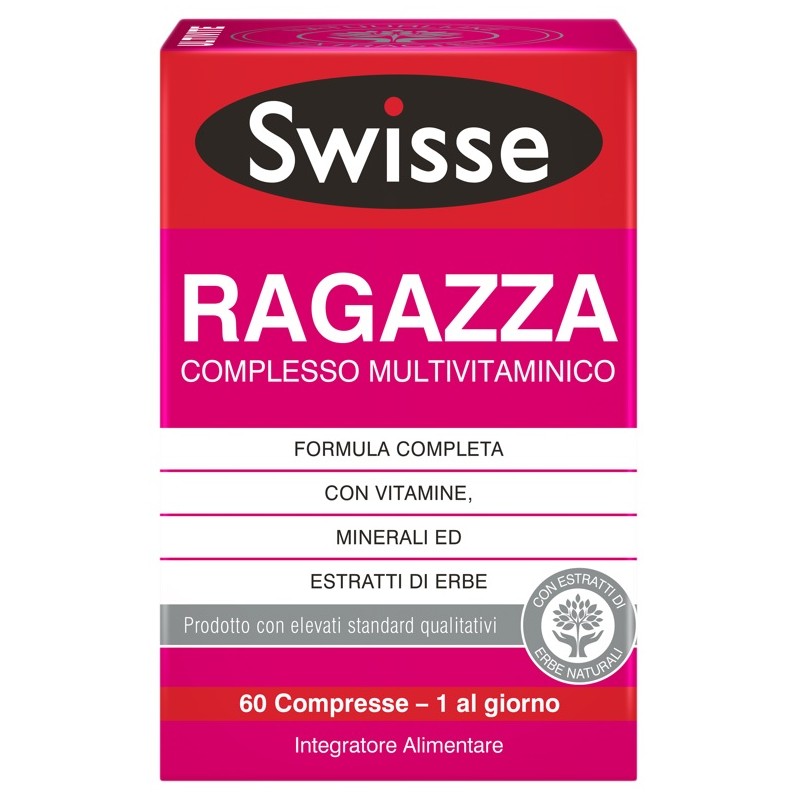 Health And Happiness It. Swisse Multivitaminico Ragazza 60 Compresse