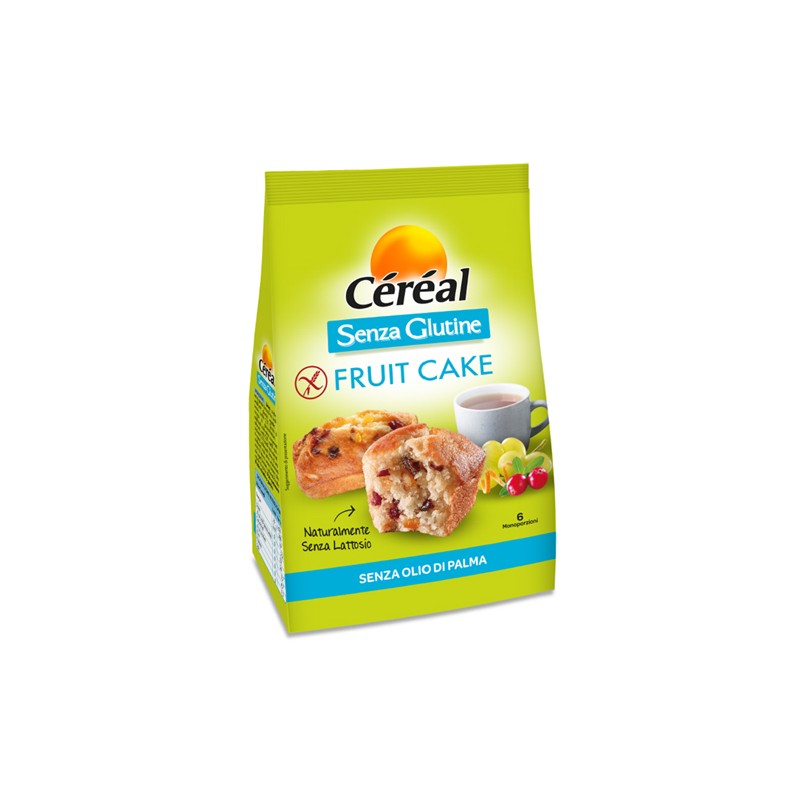 Nutrition & Sante' Italia Cereal Fruitcake 6 Monoporzioni