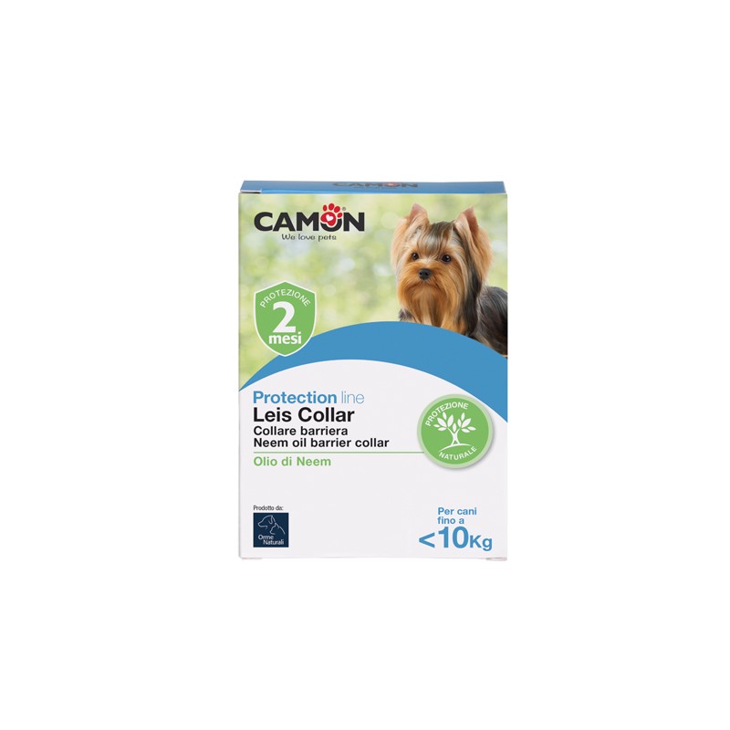 Camon Leis Collare Barriera Con Olio Di Neem Cane 35 Cm S 12 Pezzi