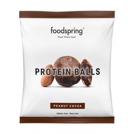 40g gusto Arachidi/Cacao di Protein Balls Snack Proteico da Foodspring