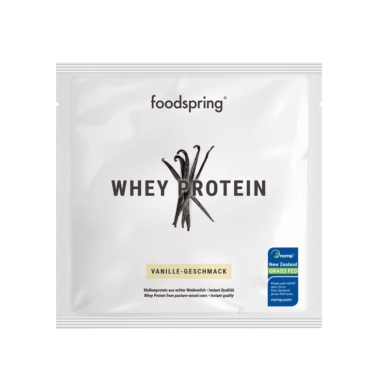 30g Gusto Vaniglia di Whey Protein Shake Monodose da Foodspring