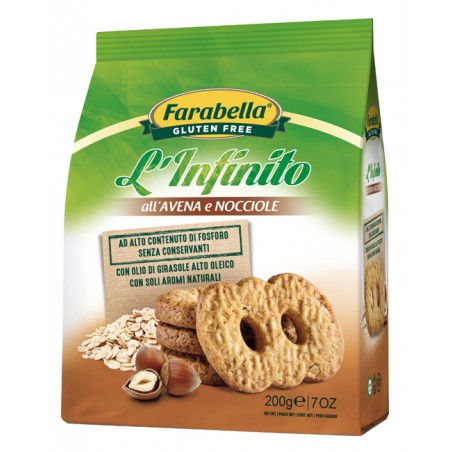 Bioalimenta Farabella Infinito Avena/nocciole 200 G