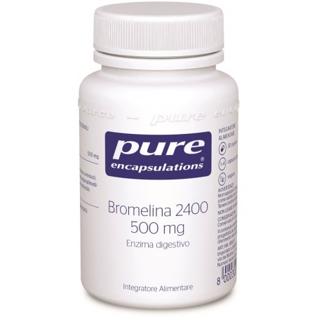 Nestle' Italiana Pure Encapsulations Bromelina 30 Capsule