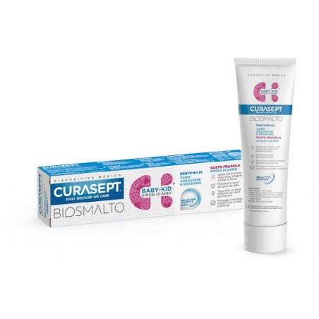 Curasept Biosmalto Baby Kid Senza Fluoro 50 Ml