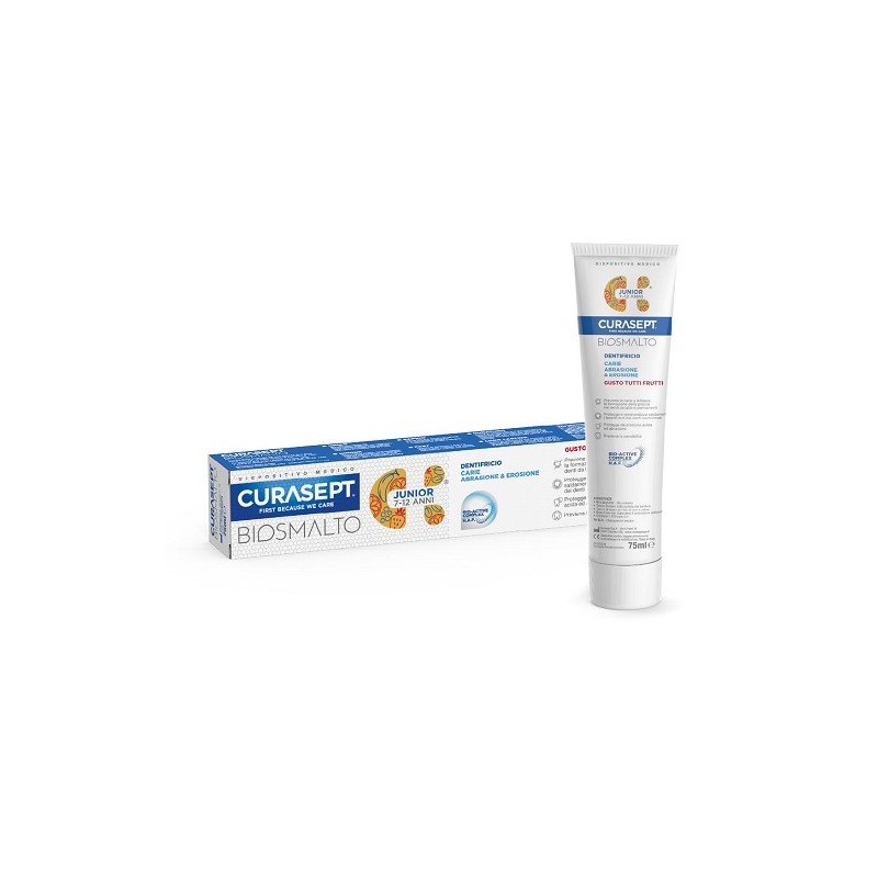 Curasept Biosmalto Dentifricio Junior 75 Ml