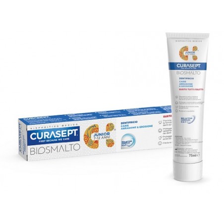 Curasept Biosmalto Dentifricio Junior 75 Ml