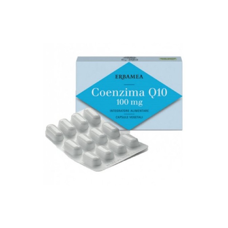 Erbamea Coenzima Q10 100 Mg 24 Capsule Vegetali