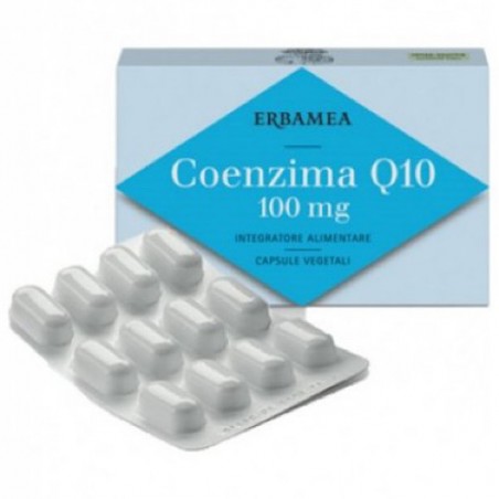 Erbamea Coenzima Q10 100 Mg 24 Capsule Vegetali