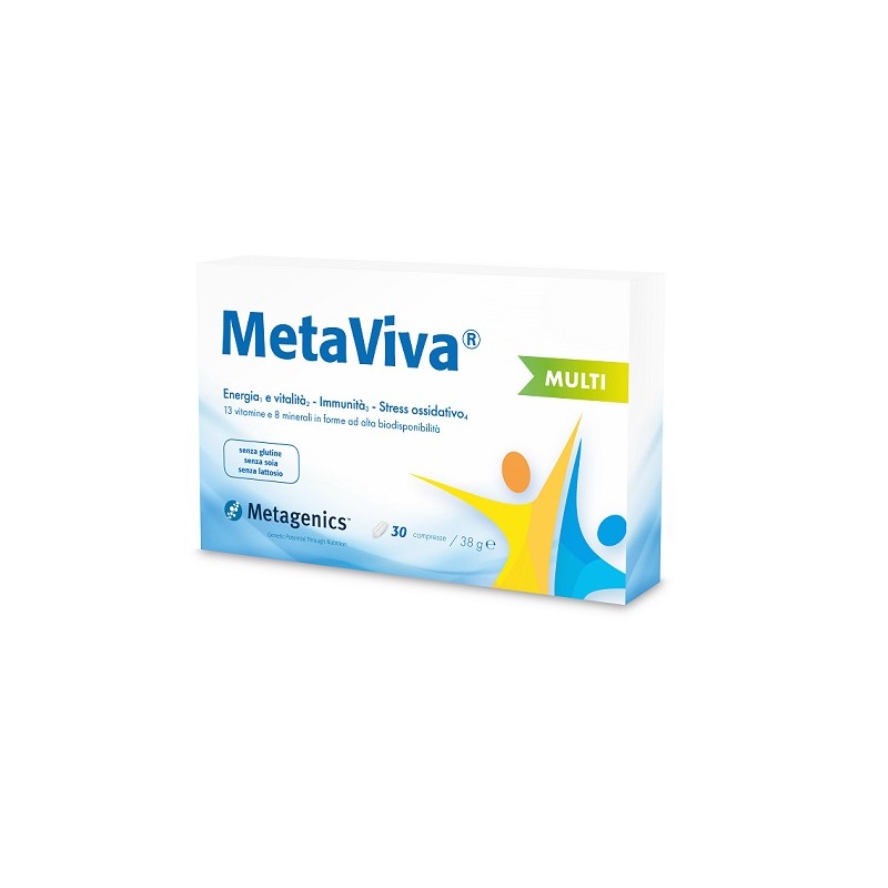 Metagenics Belgium Bvba Metaviva Multi 30 Compresse