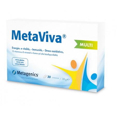 Metagenics Belgium Bvba Metaviva Multi 30 Compresse