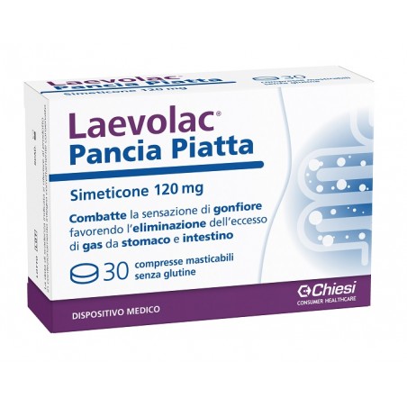 Chiesi Farmaceutici Laevolac Pancia Piatta 30 Compresse