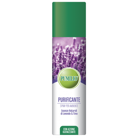 Coswell Pumilio Purificante Spray Per Ambiente Essenze Naturali Di Lavanda E Timo Con Azione Igienizzante 200 Ml