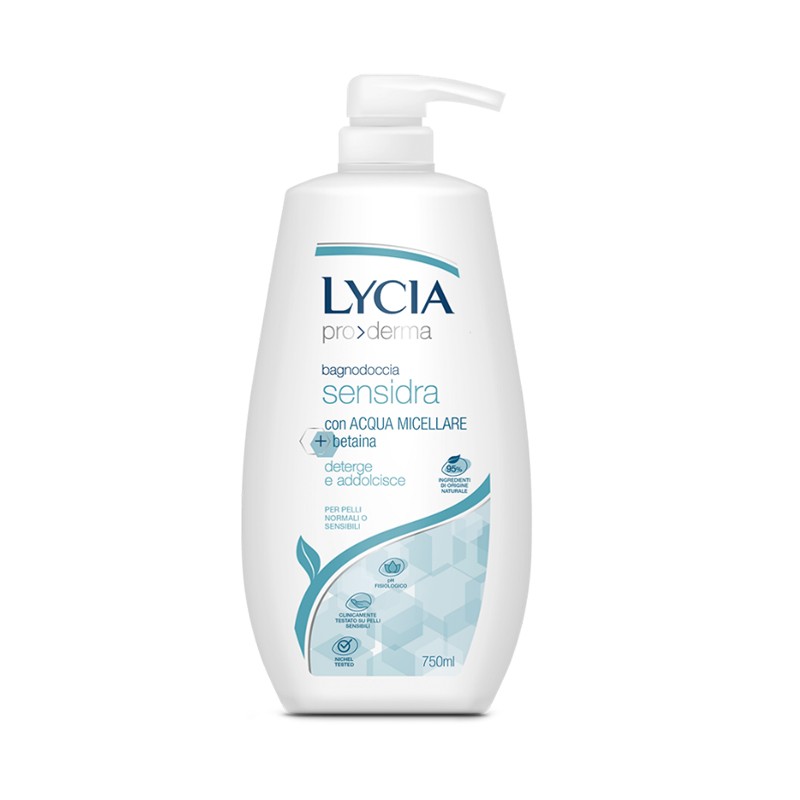 Sodalco Lycia Proderma Bagnodoccia Sensidra 750 Ml