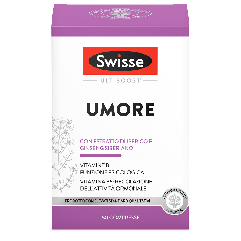 Health And Happiness It. Swisse Umore 50 Compresse