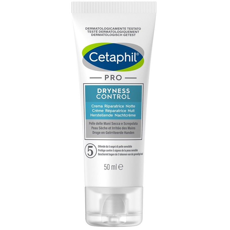 Galderma Italia Cetaphil Pro Dryness Control Crema Mani Riparatrice Notte 50 Ml