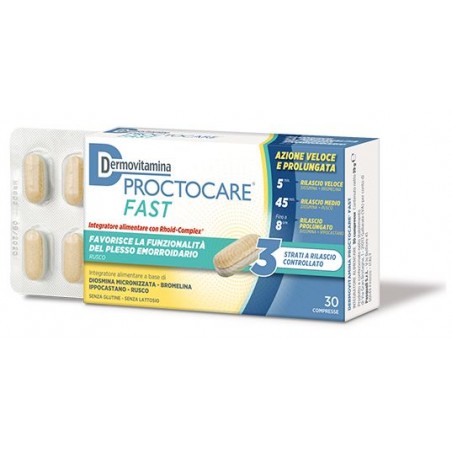 Pasquali Dermovitamina Proctocare Fast 30 Compresse