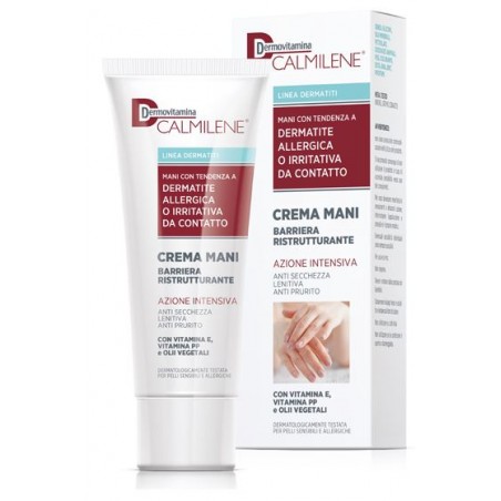 Pasquali Dermovitamina Calmilene Crema Mani Barriera Ristrutturante Azione Intensiva Per Dermatite Allergica O Irritativa Da Con