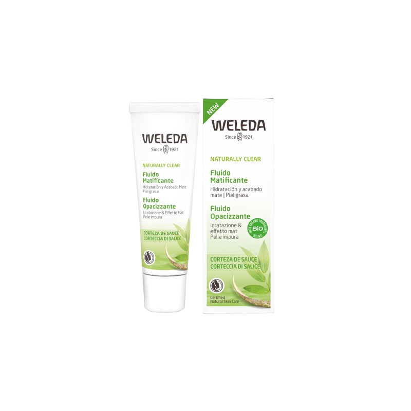 Weleda Italia Naturally Clear Fluido Opacizzante 30 Ml