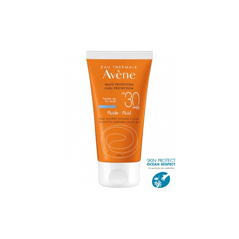 Avene Eau Thermale Fluido Spf 30 Protezione Solare Alta 50 Ml