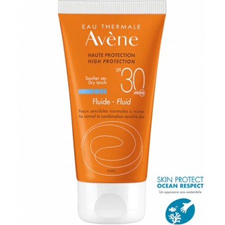 Avene Eau Thermale Fluido Spf 30 Protezione Solare Alta 50 Ml