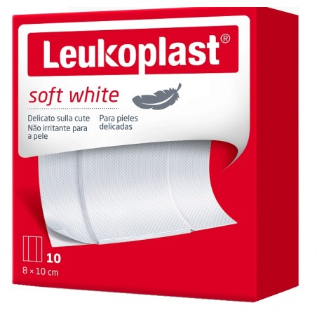 Essity Italy Leukoplast Soft White 100 X 8 Cm 10 Pezzi