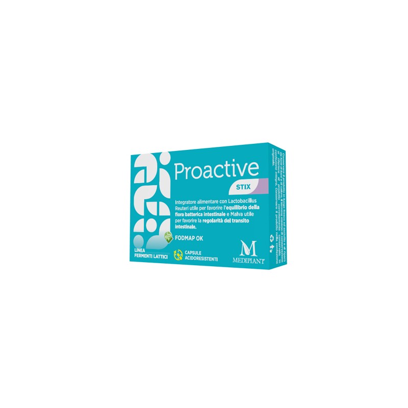 Mediplant Di Tinghino Mg&c Proactive Stix 20 Capsule