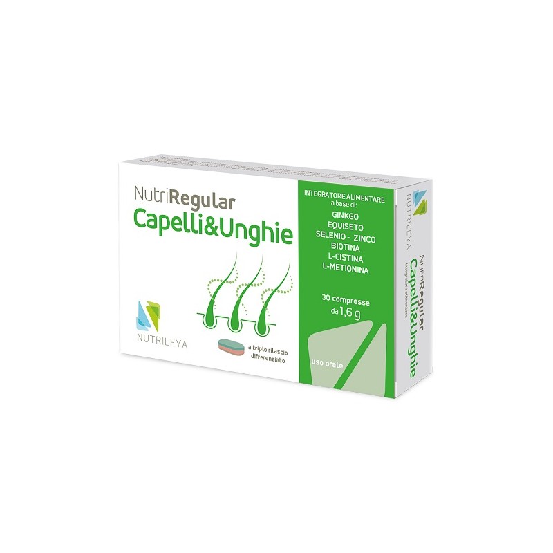 Nutrileya Nutriregular Capelli & Unghie 30 Compresse