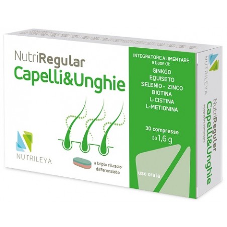 Nutrileya Nutriregular Capelli & Unghie 30 Compresse