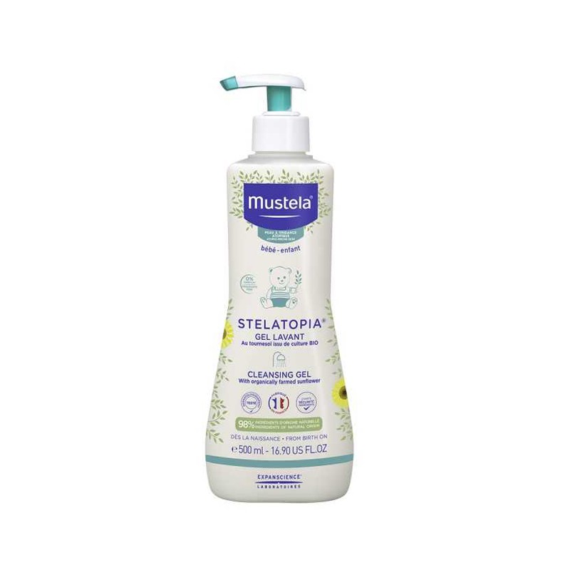 Lab. Expanscience Italia Mustela Stelatopia 2019 Gel Detergente 500 Ml