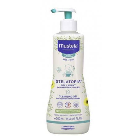 Lab. Expanscience Italia Mustela Stelatopia 2019 Gel Detergente 500 Ml