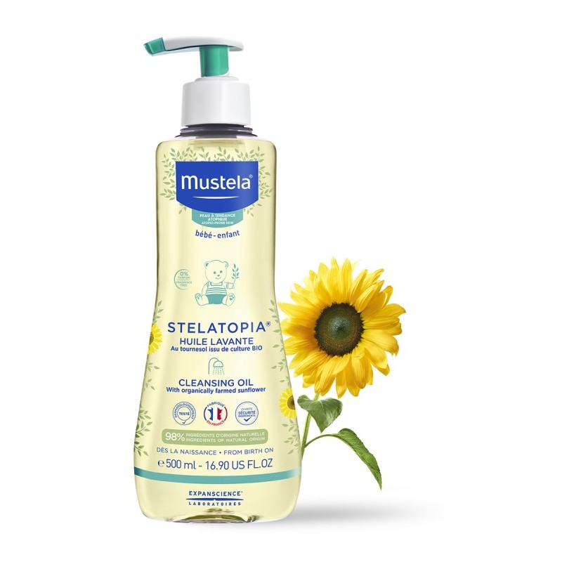 Lab. Expanscience Italia Mustela Stelatopia Olio Bagno 500 Ml 2019