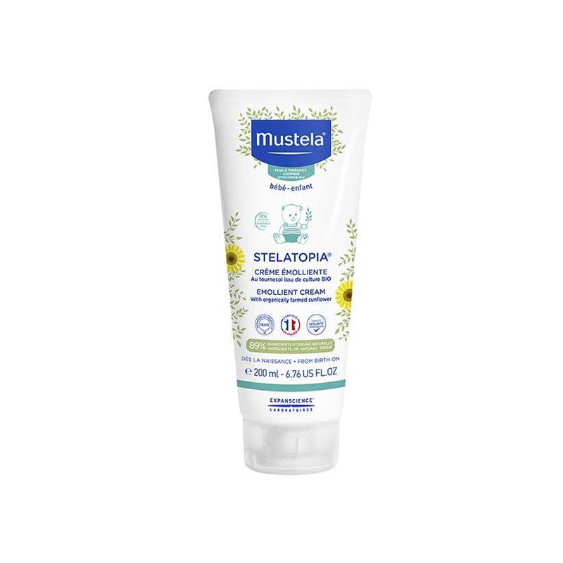 Lab. Expanscience Italia Mustela Stelatopia 2019 Crema Emolliente 200 Ml