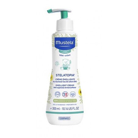 Lab. Expanscience Italia Mustela Stelatopia 2019 Crema Emolliente 300 Ml