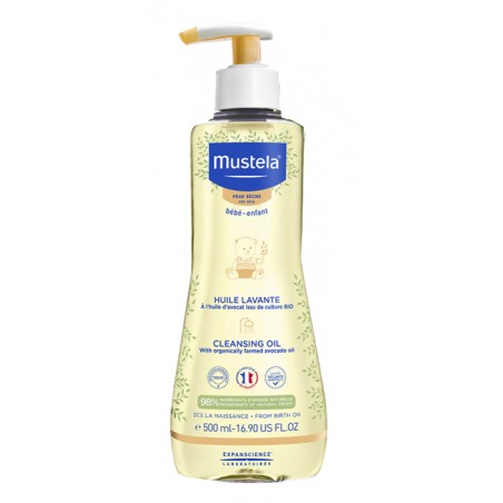 Lab. Expanscience Italia Mustela Olio Bagno Pelle Secca 2019 500 Ml