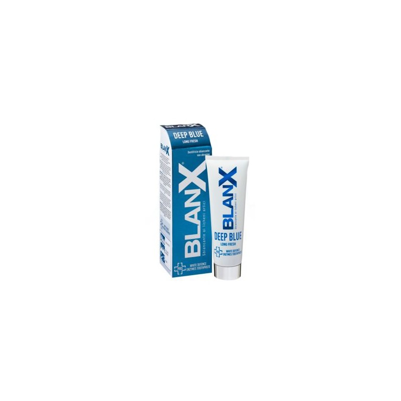 Euritalia Pharma Blanx Deep Blue Dentifricio Sbiancante Non Abrasivo 25 Ml